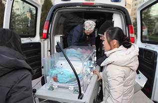 费县妇婴监护型护送